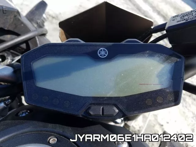 JYARM06E1HA012402 фото 9
