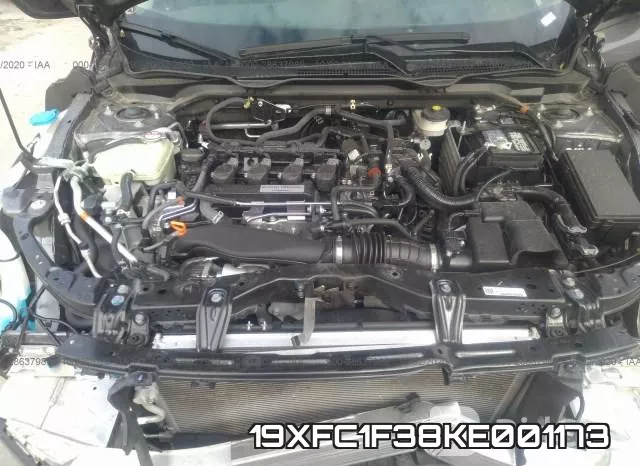 19XFC1F38KE001173 фото 2