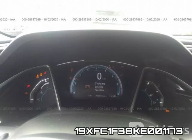 19XFC1F38KE001173 фото 8