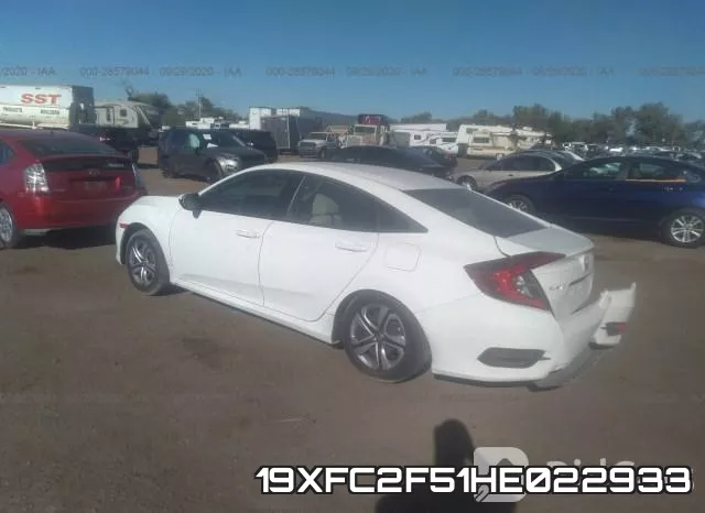 19XFC2F51HE022933 фото 4