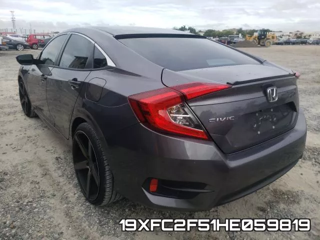 19XFC2F51HE059819 фото 4
