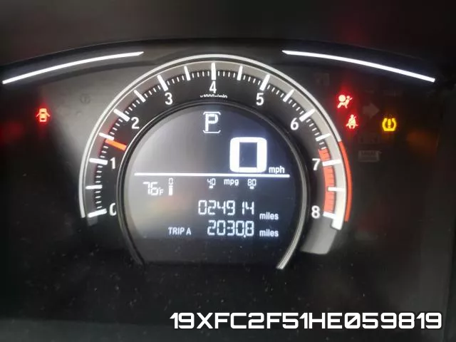 19XFC2F51HE059819 фото 9