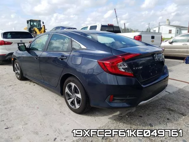 19XFC2F61KE049761 фото 4