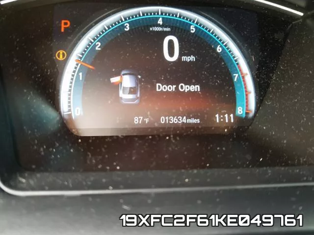 19XFC2F61KE049761 фото 9