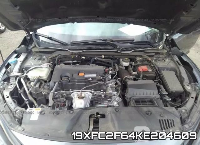 19XFC2F64KE204609 фото 2