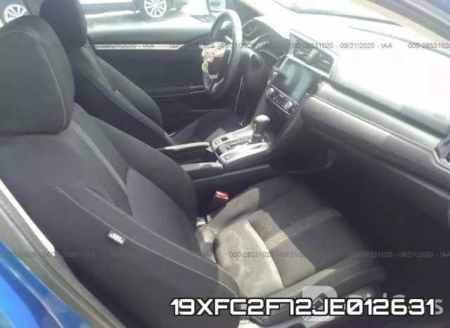 19XFC2F72JE012631 фото 6