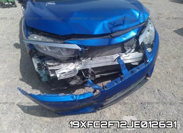 19XFC2F72JE012631 фото 7