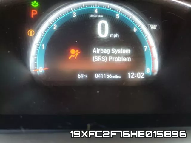 19XFC2F76HE015896 фото 9