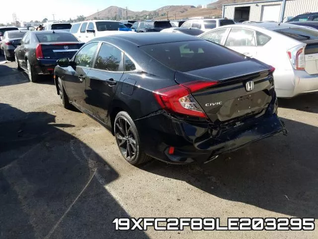 19XFC2F89LE203295 фото 4