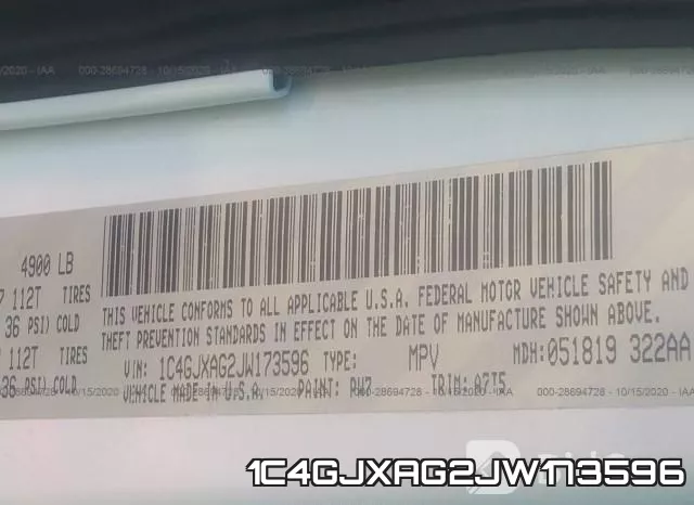 1C4GJXAG2JW173596 фото 10