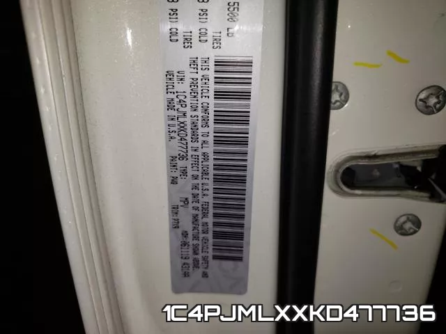 1C4PJMLXXKD477736 фото 2