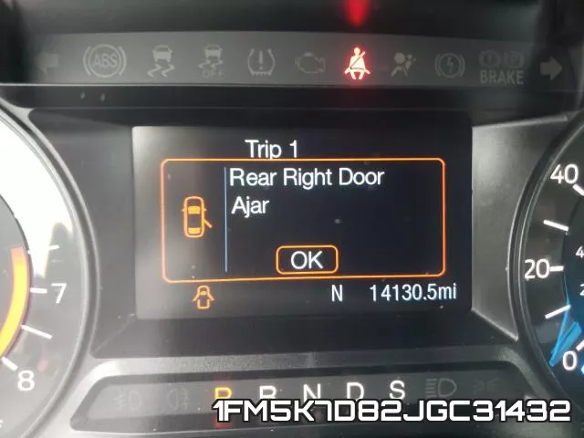 1FM5K7D82JGC31432 фото 9
