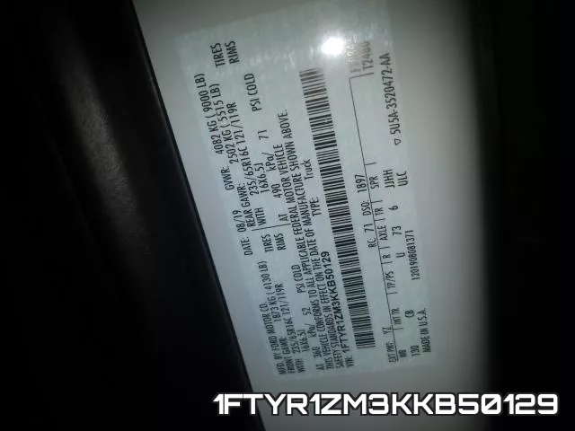 1FTYR1ZM3KKB50129 фото 2