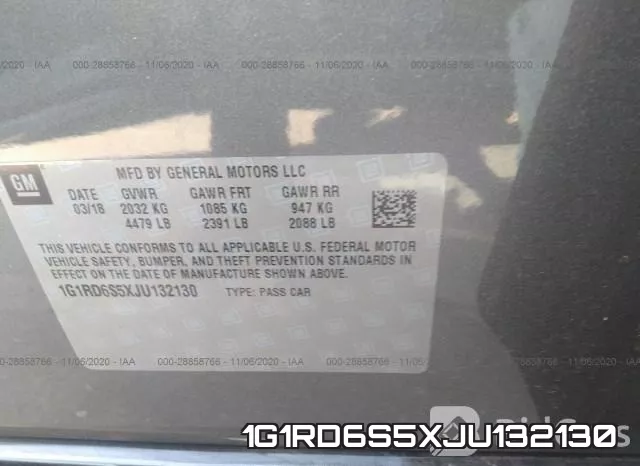 1G1RD6S5XJU132130 фото 10