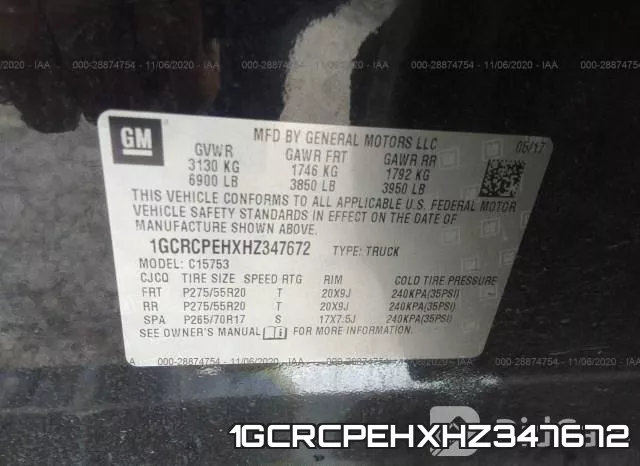 1GCRCPEHXHZ347672 фото 10