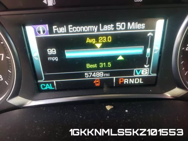 1GKKNMLS5KZ101553 фото 9