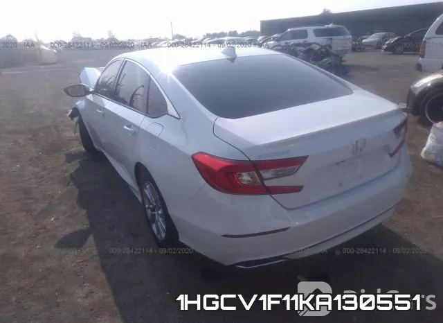 1HGCV1F11KA130551 фото 4