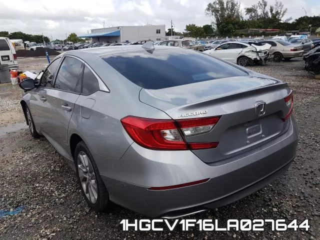 1HGCV1F16LA027644 фото 4