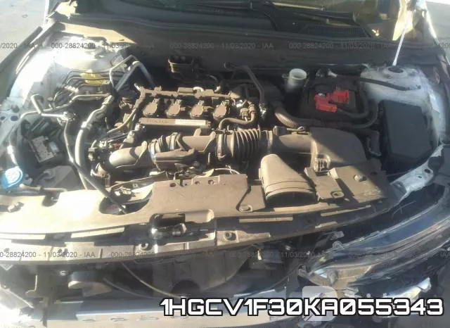 1HGCV1F30KA055343 фото 2