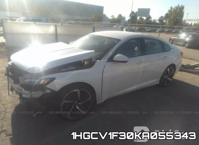 1HGCV1F30KA055343 фото 3
