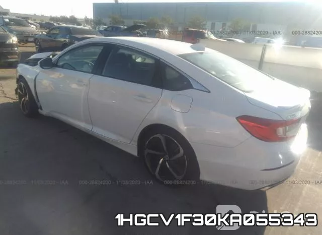 1HGCV1F30KA055343 фото 4