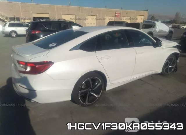 1HGCV1F30KA055343 фото 5