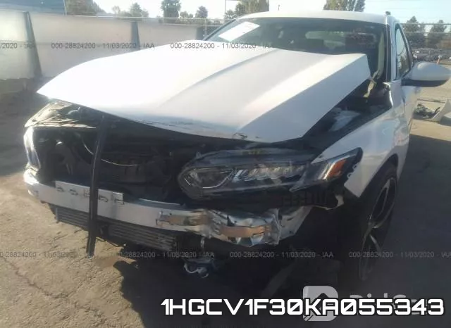 1HGCV1F30KA055343 фото 7