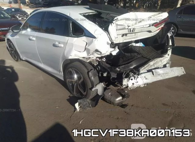1HGCV1F38KA007153 фото 4