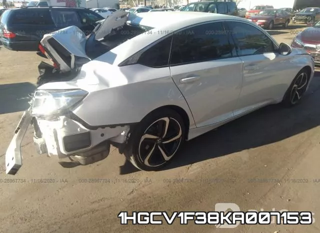 1HGCV1F38KA007153 фото 5