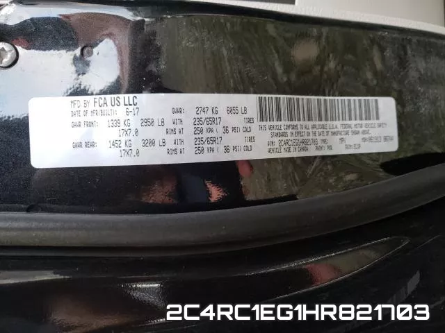 2C4RC1EG1HR821703 фото 2