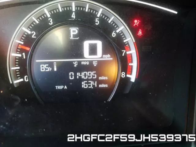 2HGFC2F59JH539375 фото 9