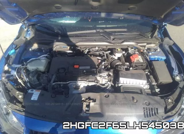 2HGFC2F65LH545038 фото 2
