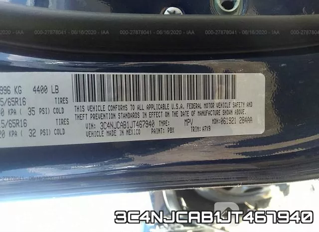 3C4NJCAB1JT467940 фото 10
