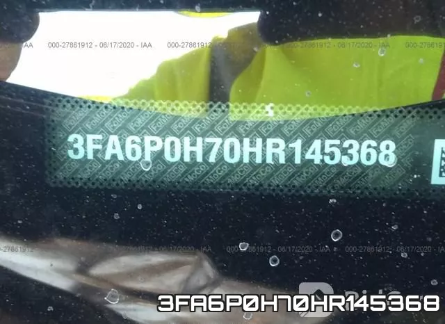 3FA6P0H70HR145368 фото 10