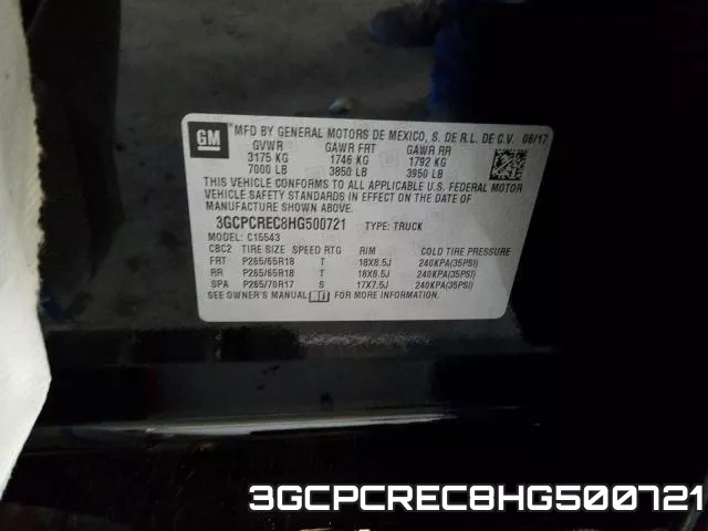 3GCPCREC8HG500721 фото 2