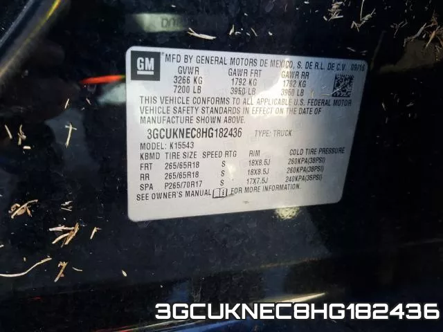 3GCUKNEC8HG182436 фото 2