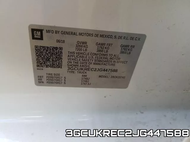 3GCUKREC2JG447588 фото 2