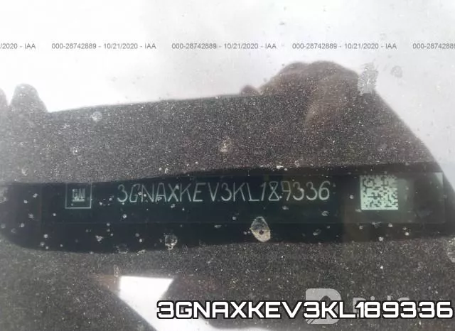 3GNAXKEV3KL189336 фото 9