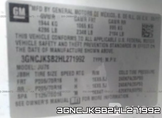 3GNCJKSB2HL271992 фото 10