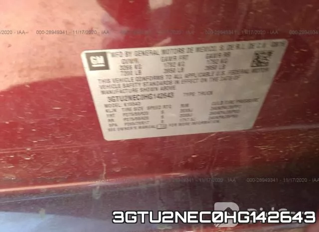 3GTU2NEC0HG142643 фото 10