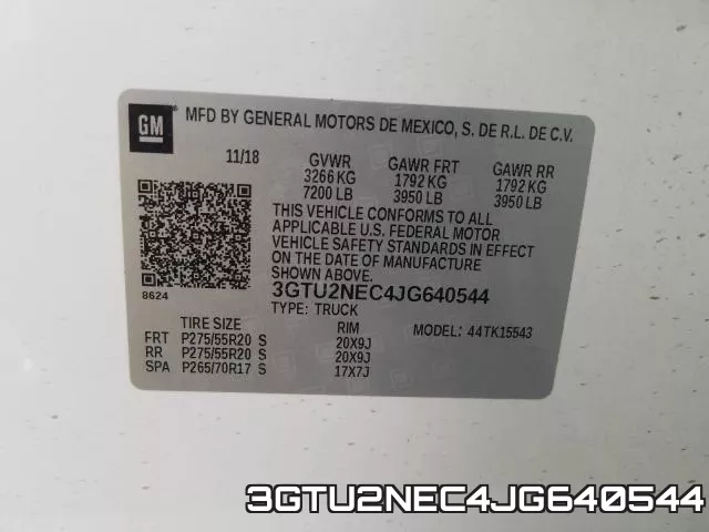 3GTU2NEC4JG640544 фото 2