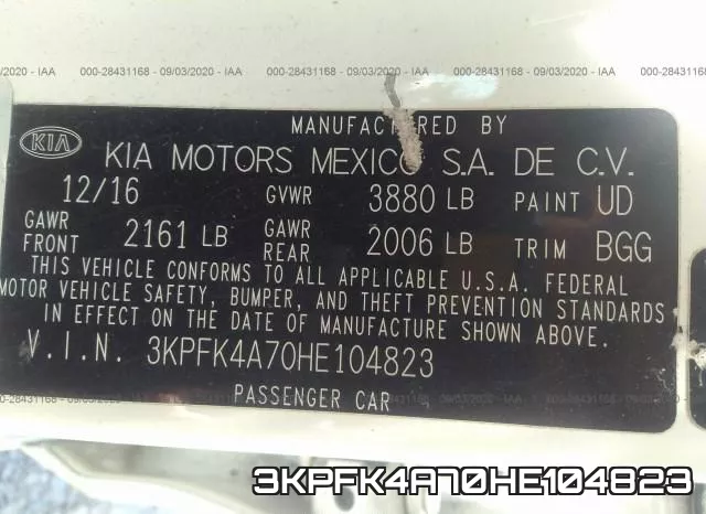 3KPFK4A70HE104823 фото 8