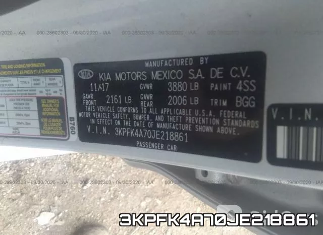 3KPFK4A70JE218861 фото 9