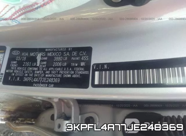 3KPFL4A77JE248369 фото 10