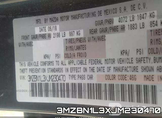 3MZBN1L3XJM230470 фото 10