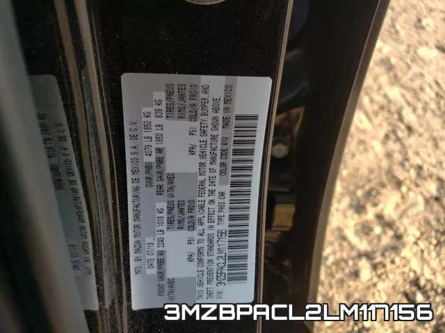 3MZBPACL2LM117156 фото 2