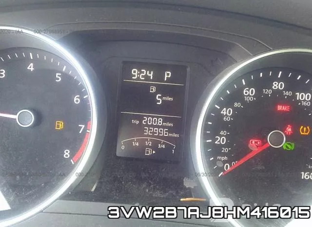 3VW2B7AJ8HM416015 фото 8