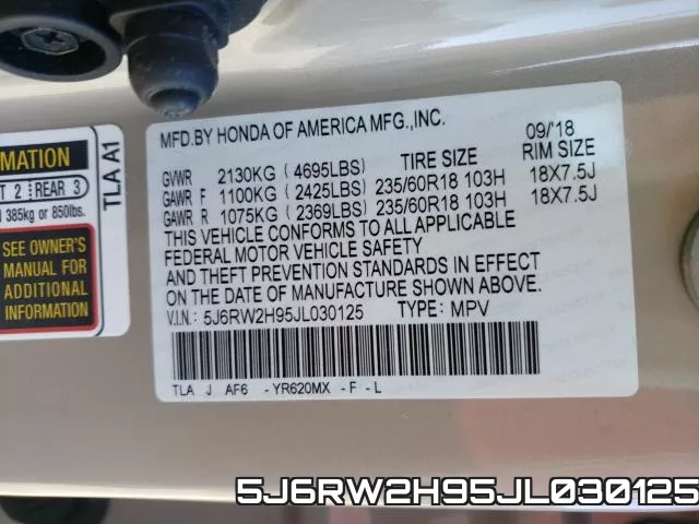 5J6RW2H95JL030125 фото 2