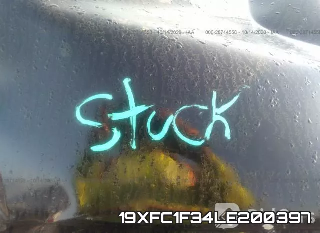 19XFC1F34LE200397 фото 2
