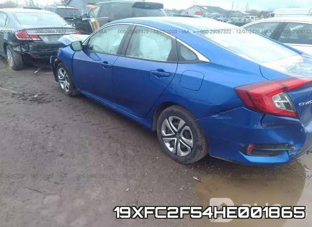 19XFC2F54HE001865 фото 4